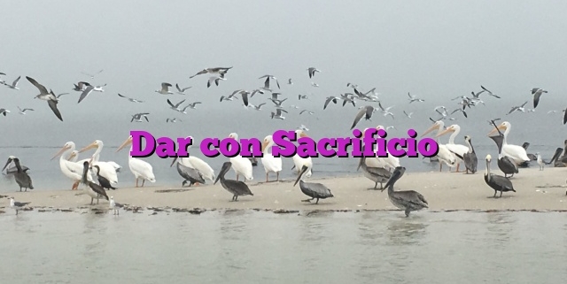 Dar con Sacrificio