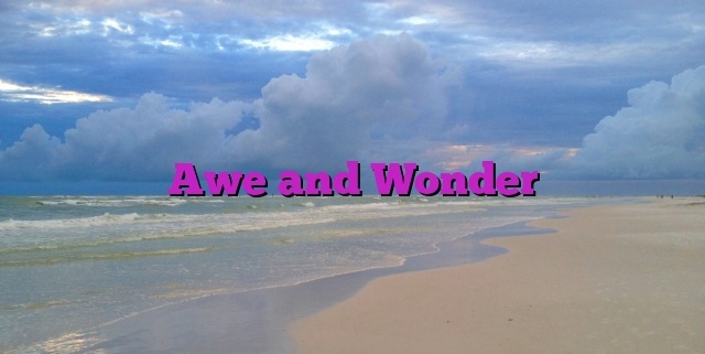 Awe and Wonder