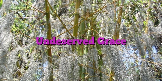 Undeserved Grace