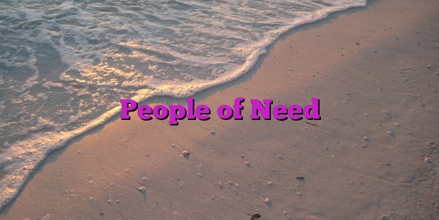 People of Need