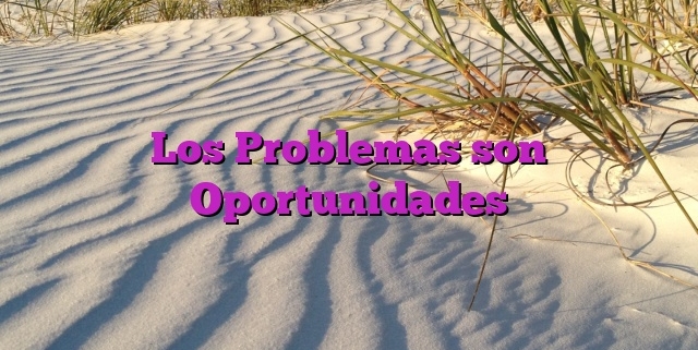 Los Problemas son Oportunidades