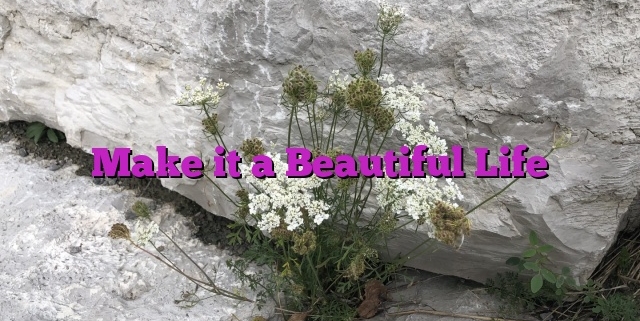 Make it a Beautiful Life