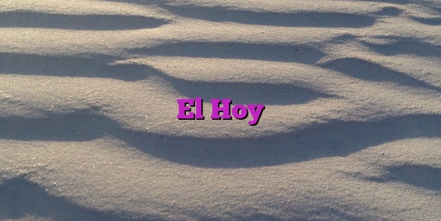 El Hoy