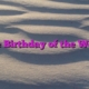 The Birthday of the World