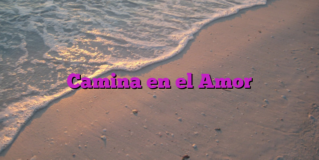 Camina en el Amor Camina en el Amor
